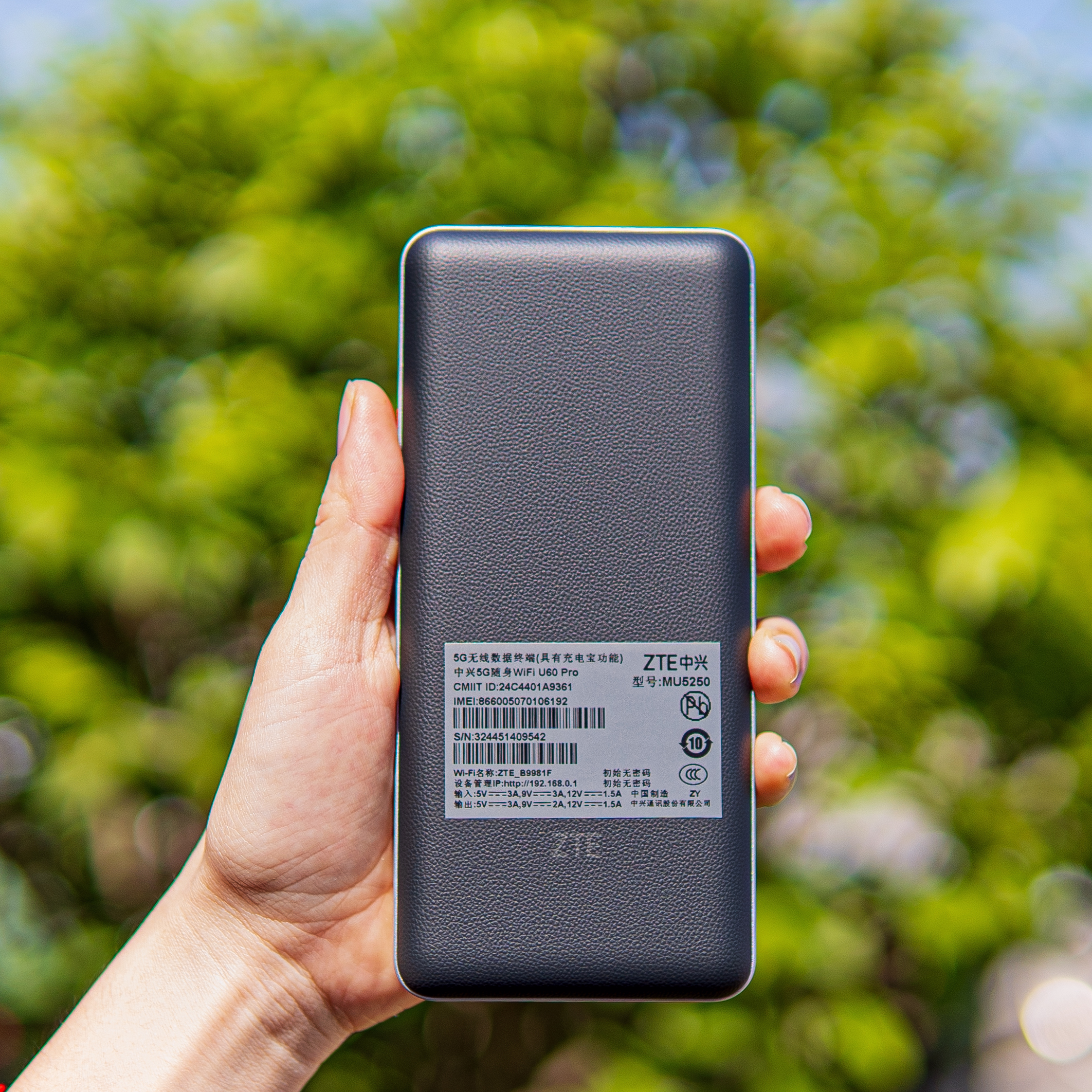 Bộ Phát Wifi 5G ZTE U60 Pro MU5250, WiFi 7, tốc độ 4.29Gbps, Qualcomm X75